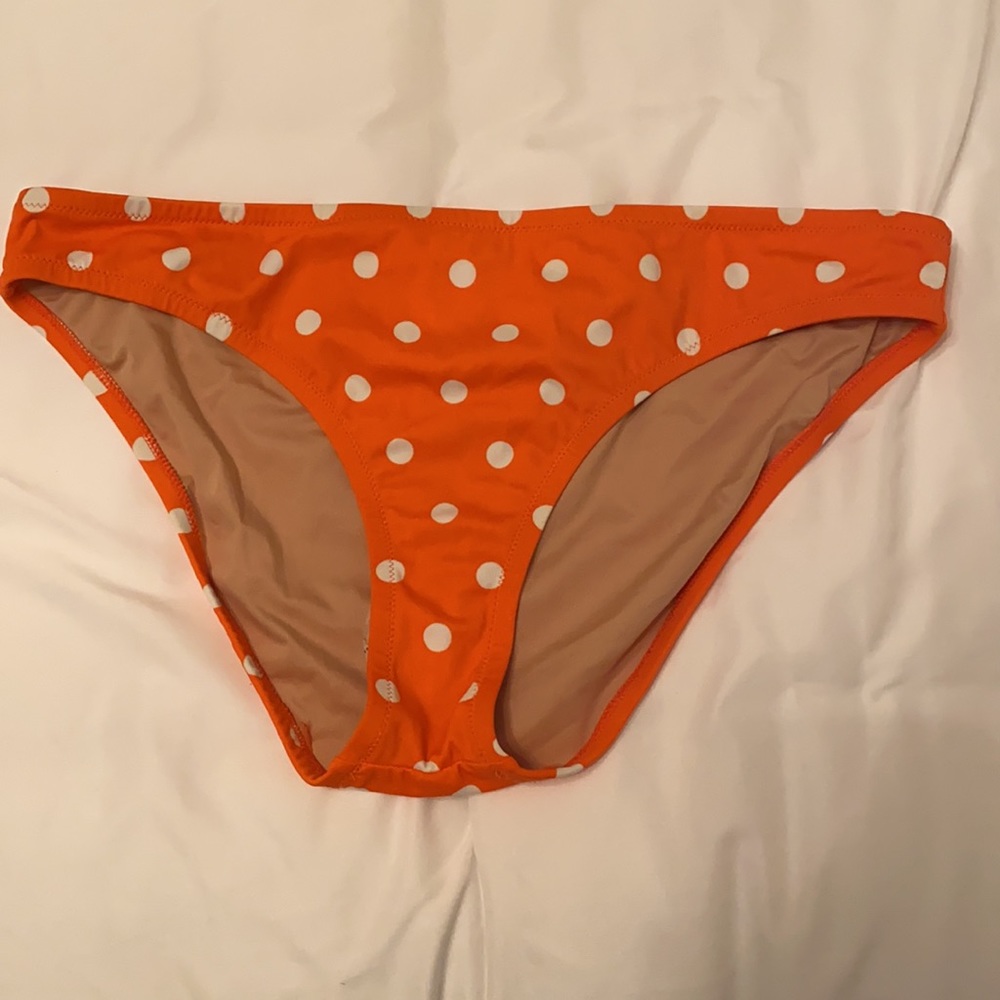 J. Crew Polka Dot Bikini Bottoms